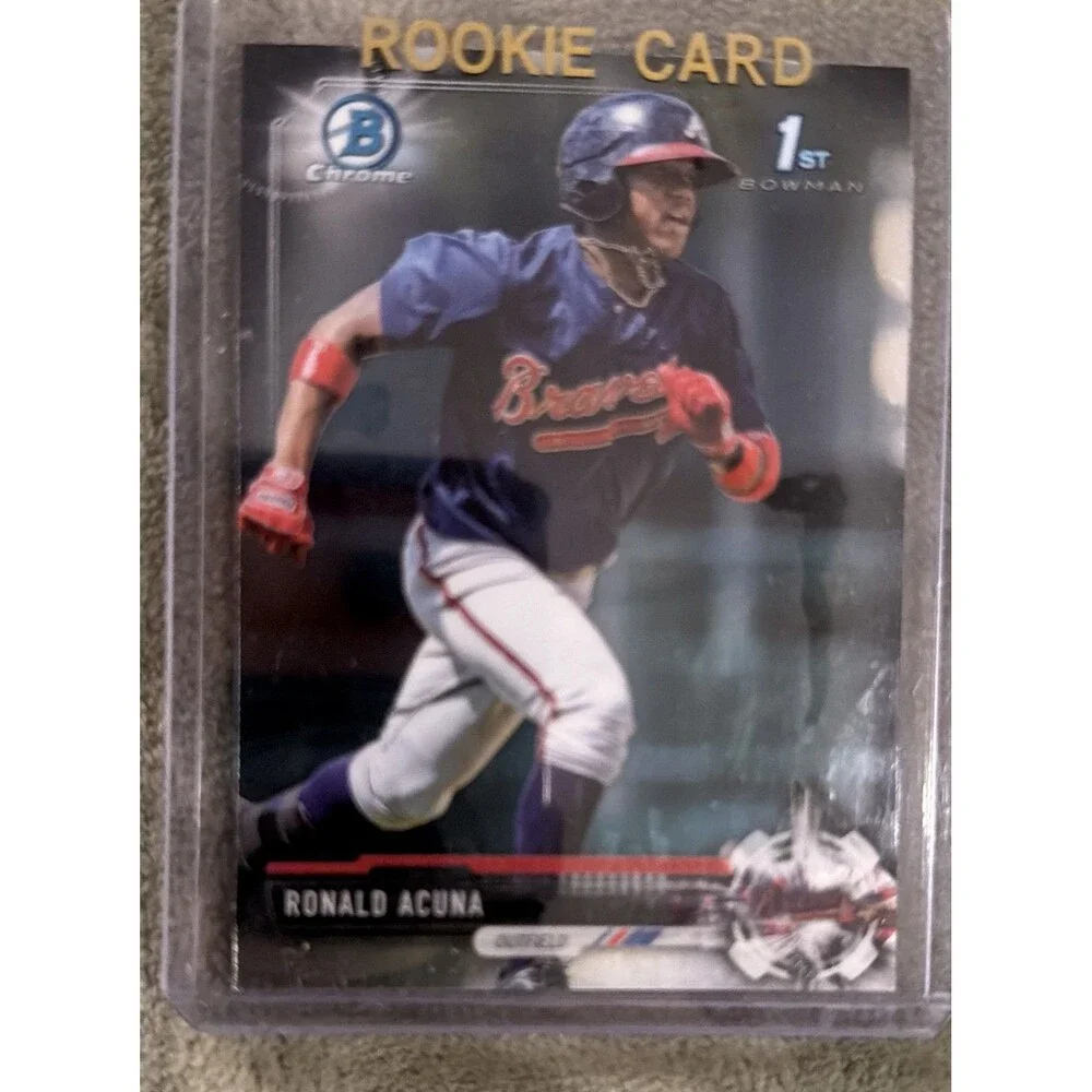 2017 Bowman - Chrome Prospects Ronald Acuña Jr. #BCP127 (RC)